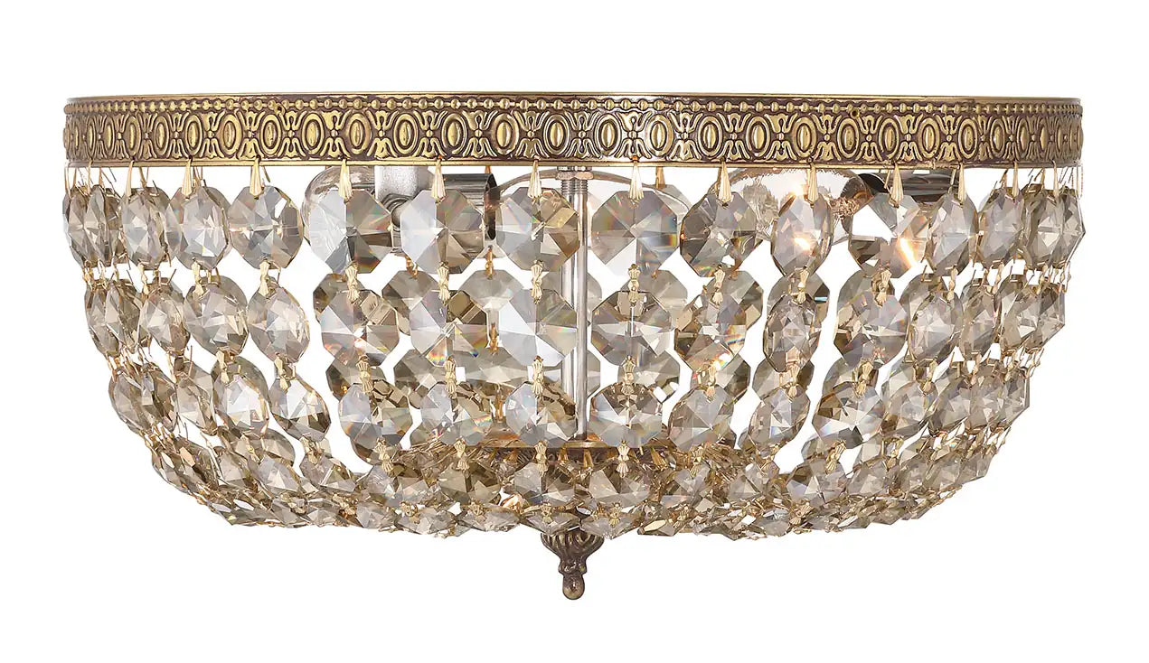 CRYSTORAMA, WALTHAM FLUSH MOUNT, FLUSH MOUNT CEILING LIGHTS