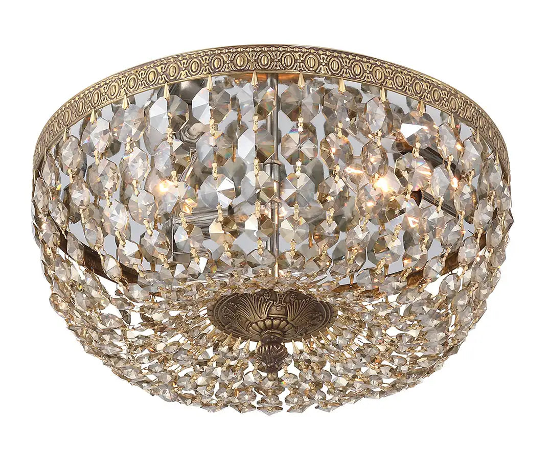 CRYSTORAMA, WALTHAM FLUSH MOUNT, FLUSH MOUNT CEILING LIGHTS