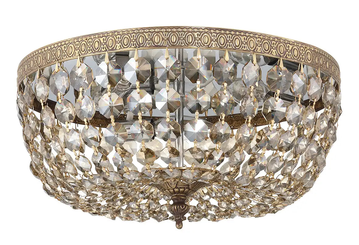 CRYSTORAMA, WALTHAM FLUSH MOUNT, FLUSH MOUNT CEILING LIGHTS