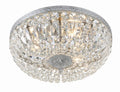 CRYSTORAMA, CRYSTORAMA CLEAR HAND CUT FLUSH MOUNT, FLUSH MOUNT CEILING LIGHTS