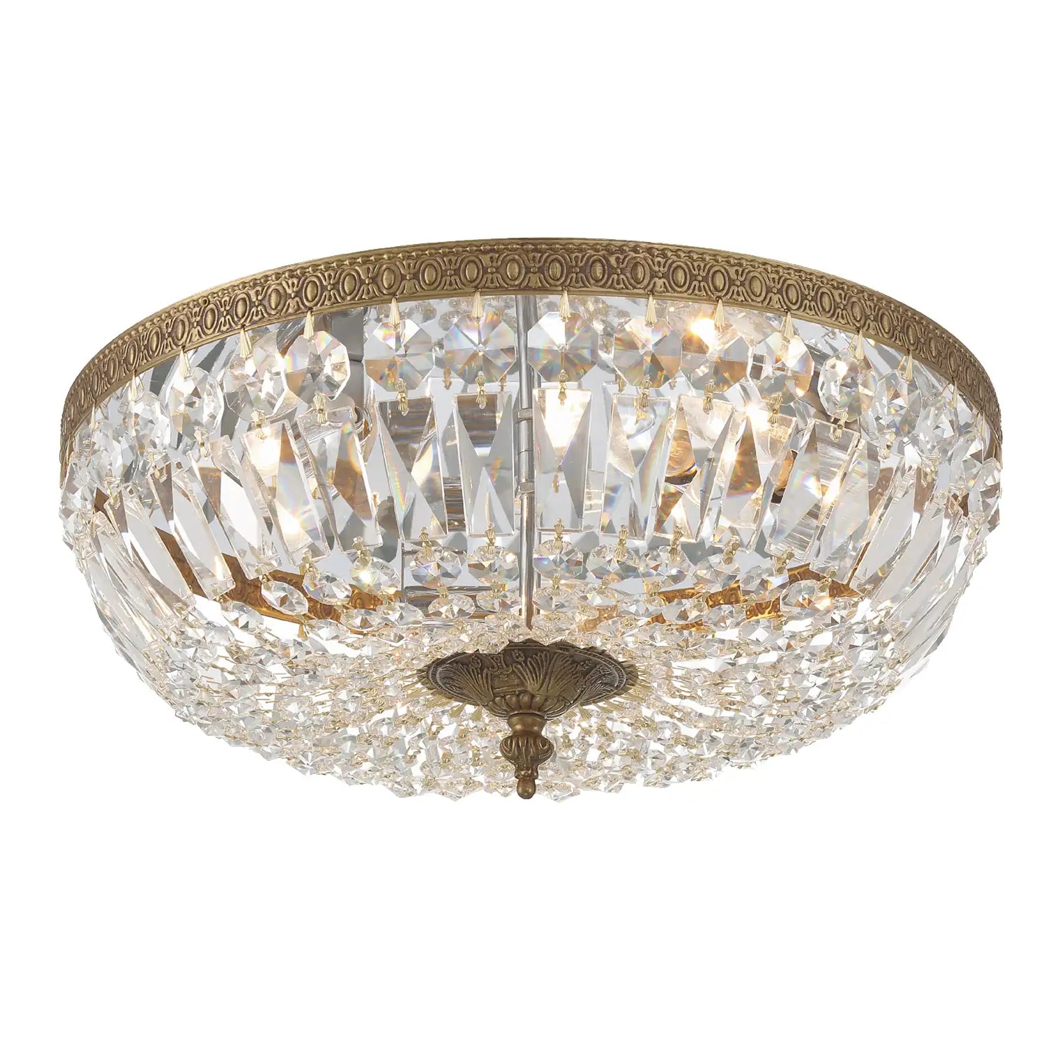 CRYSTORAMA, WALTHAM FLUSH MOUNT, FLUSH MOUNT CEILING LIGHTS