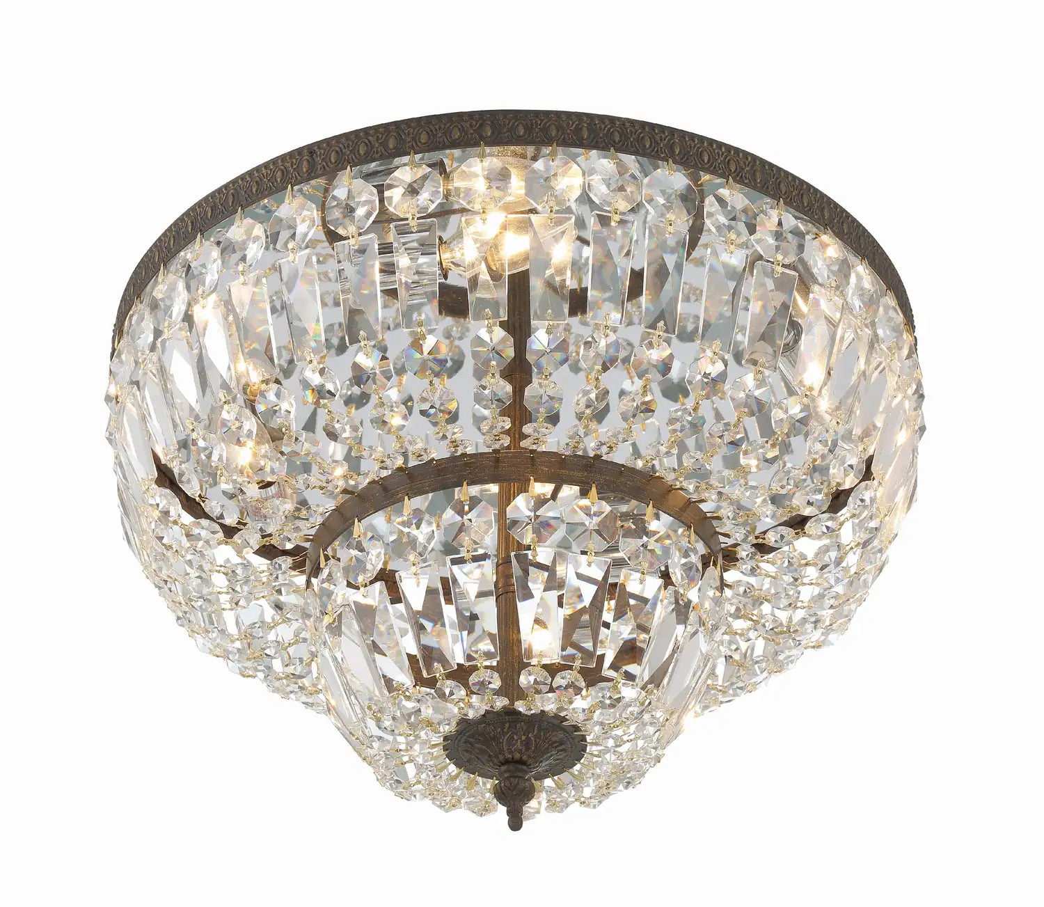 CRYSTORAMA, WALTHAM FLUSH MOUNT, FLUSH MOUNT CEILING LIGHTS
