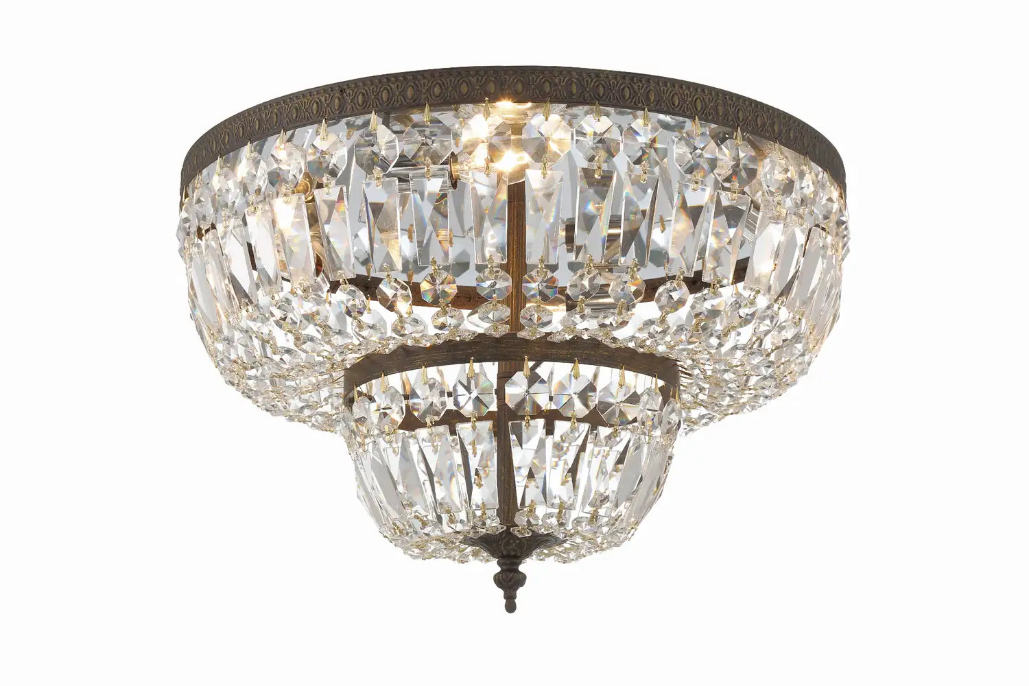 CRYSTORAMA, WALTHAM FLUSH MOUNT, FLUSH MOUNT CEILING LIGHTS