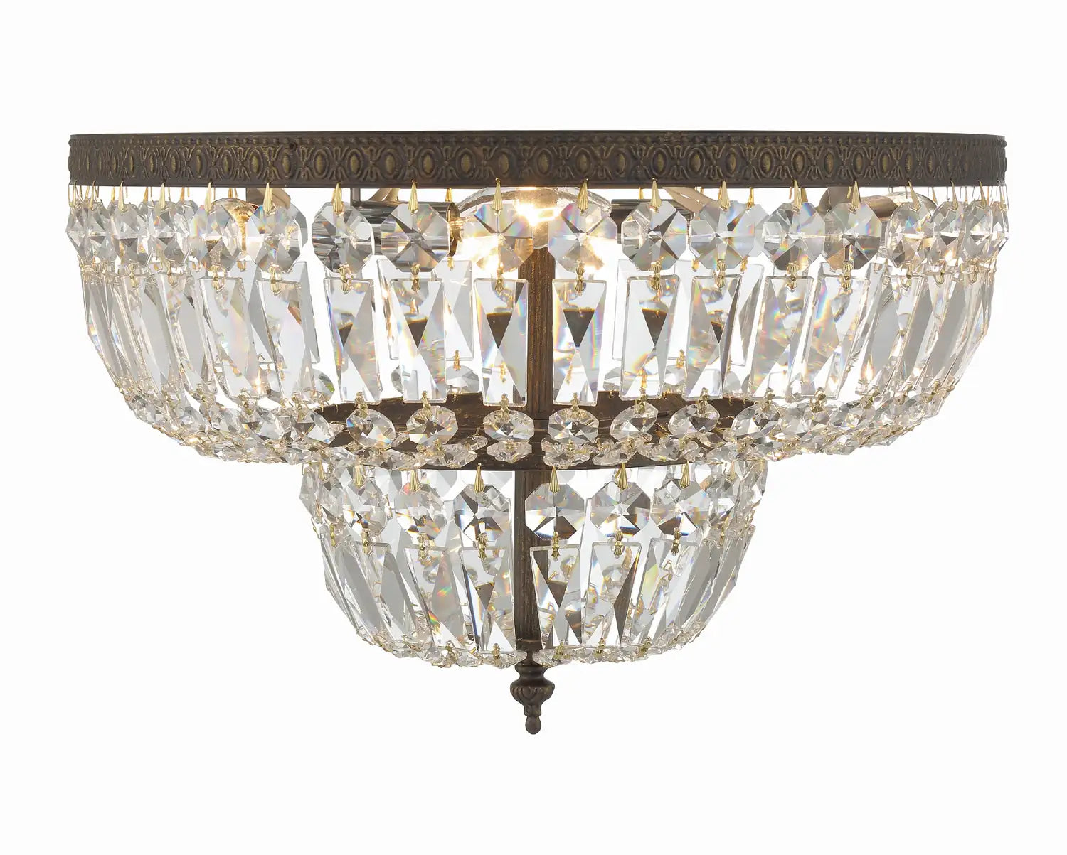 CRYSTORAMA, WALTHAM FLUSH MOUNT, FLUSH MOUNT CEILING LIGHTS