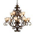 CRYSTORAMA, NORWALK UMBER CHANDELIER, CHANDELIER LIGHT
