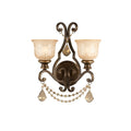 CRYSTORAMA, NORWALK UMBER SCONCE, WALL SCONCES