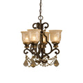 CRYSTORAMA, NORWALK UMBER CHANDELIER, CHANDELIER LIGHT