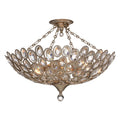 CRYSTORAMA, STERLING SEMI FLUSH MOUNT, FLUSH MOUNT CEILING LIGHTS