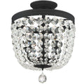 CRYSTORAMA, ARCHER SEMI FLUSH MOUNT, FLUSH MOUNT CEILING LIGHTS