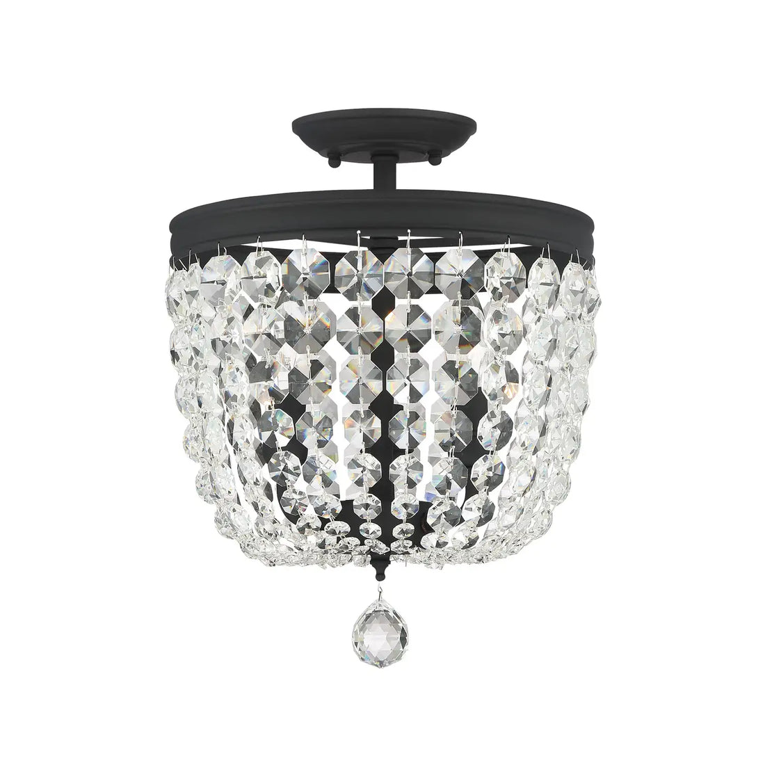 CRYSTORAMA, ARCHER SEMI FLUSH MOUNT, FLUSH MOUNT CEILING LIGHTS