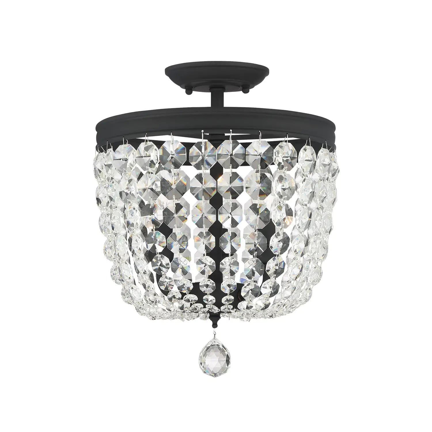CRYSTORAMA, ARCHER SEMI FLUSH MOUNT, FLUSH MOUNT CEILING LIGHTS