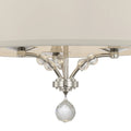 CRYSTORAMA, MIRAGE SEMI FLUSH MOUNT, FLUSH MOUNT CEILING LIGHTS