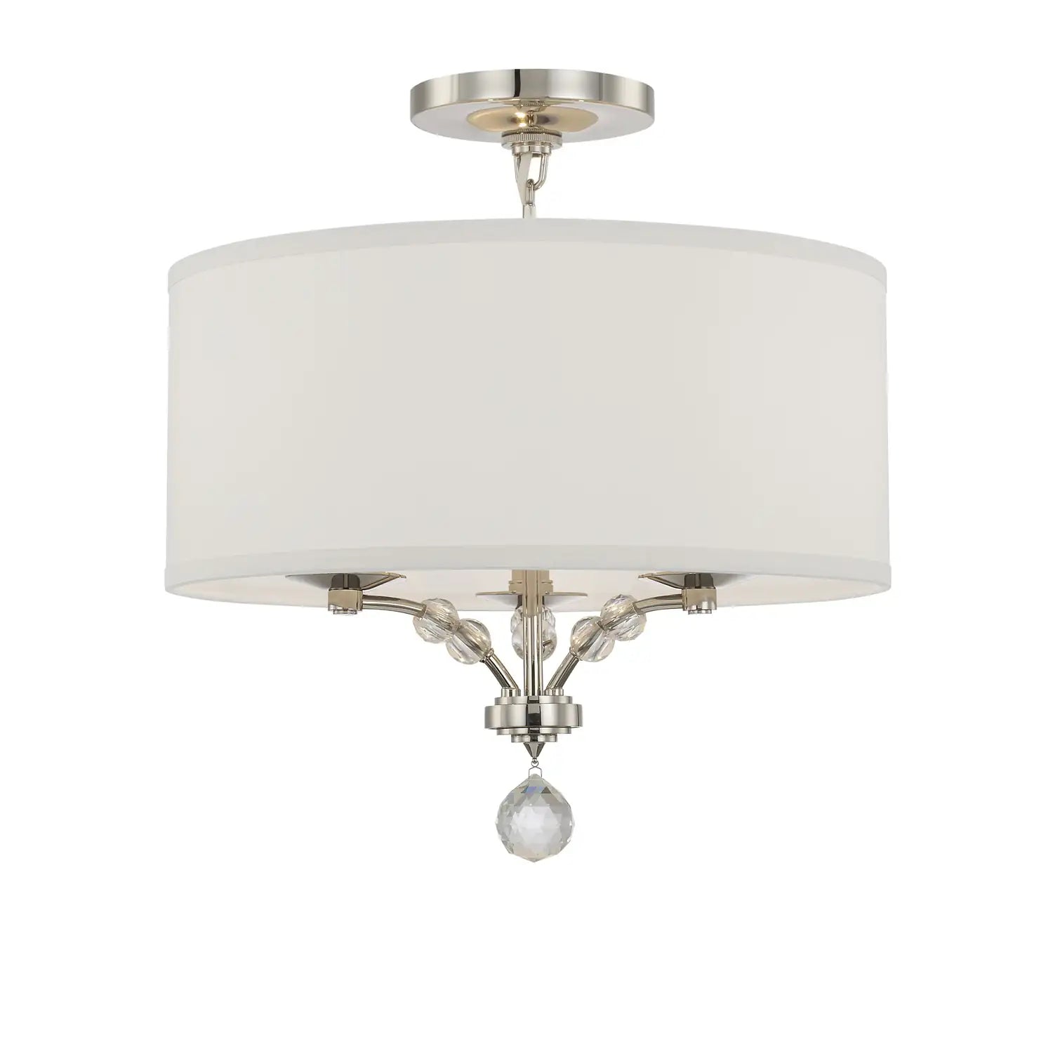 CRYSTORAMA, MIRAGE SEMI FLUSH MOUNT, FLUSH MOUNT CEILING LIGHTS