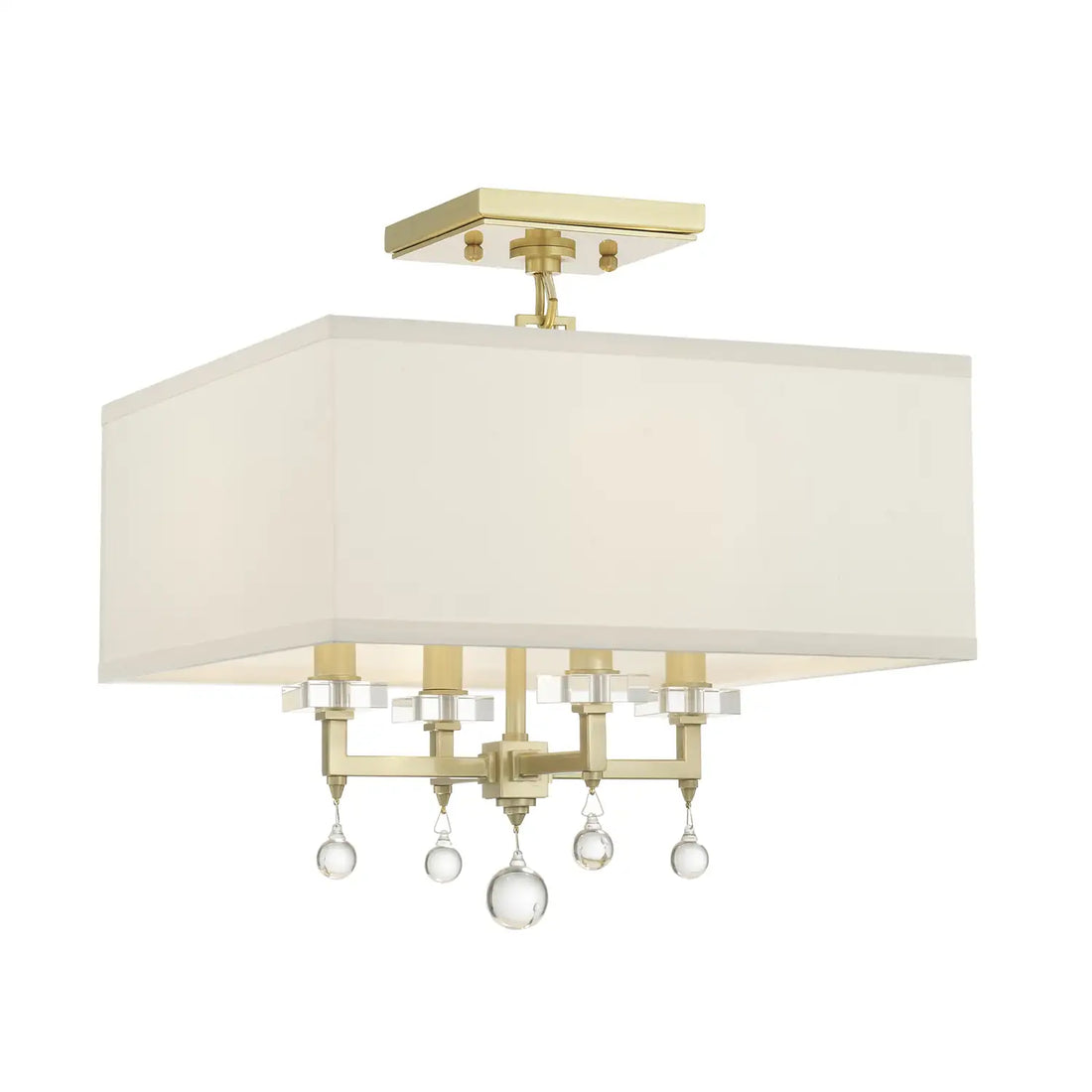 CRYSTORAMA, PAXTON SEMI FLUSH MOUNT, FLUSH MOUNT CEILING LIGHTS