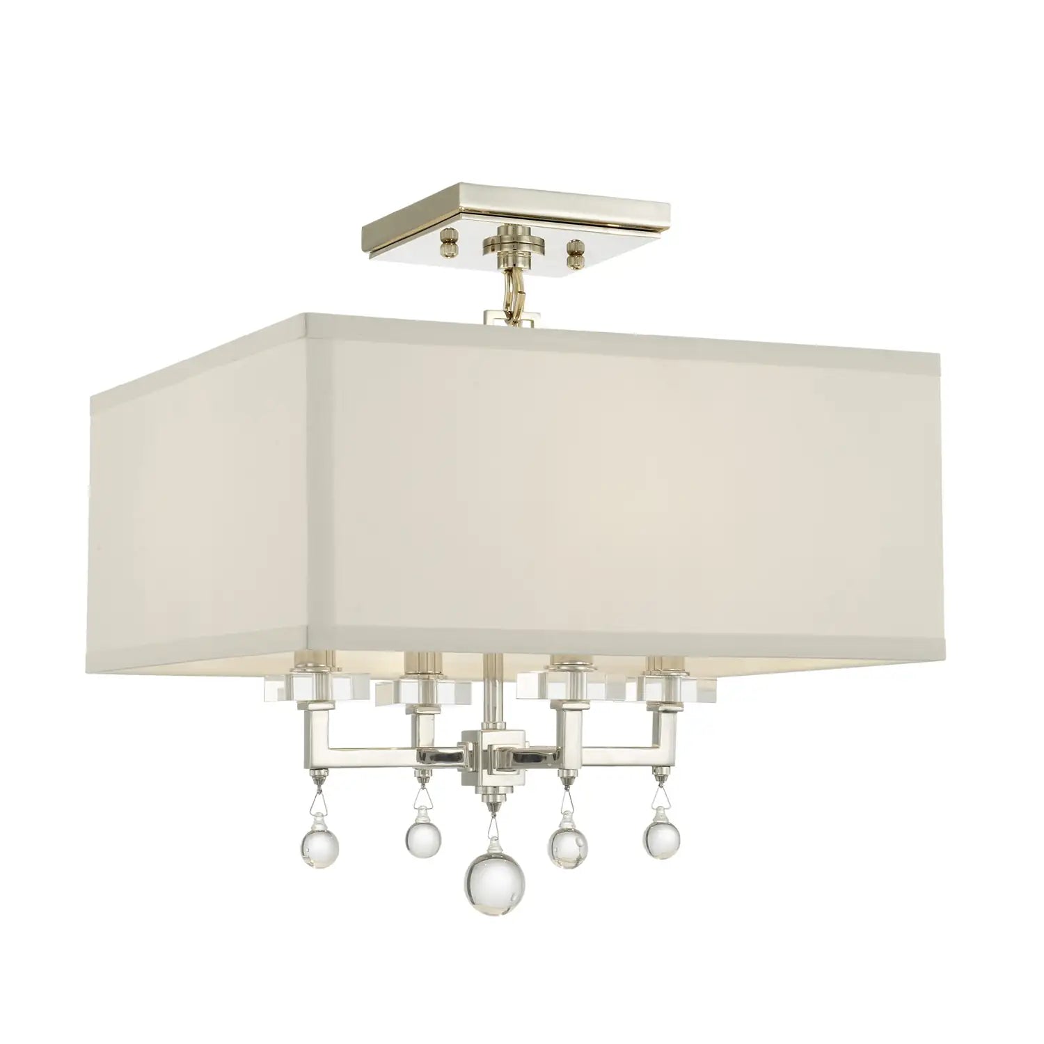 CRYSTORAMA, PAXTON SEMI FLUSH MOUNT, FLUSH MOUNT CEILING LIGHTS