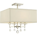 CRYSTORAMA, PAXTON SEMI FLUSH MOUNT, FLUSH MOUNT CEILING LIGHTS