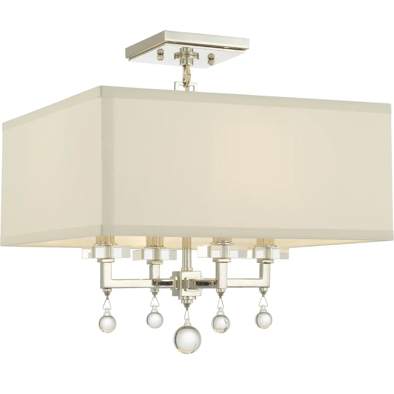 CRYSTORAMA, PAXTON SEMI FLUSH MOUNT, FLUSH MOUNT CEILING LIGHTS