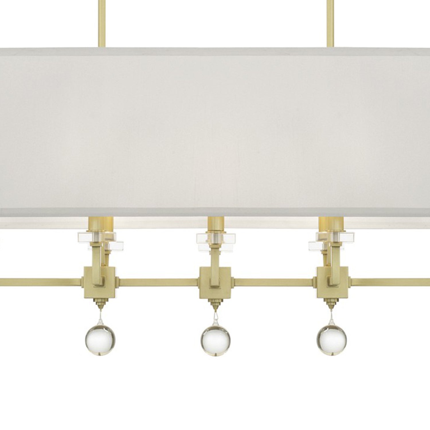 CRYSTORAMA, PAXTON LINEAR CHANDELIER, CHANDELIER LIGHT
