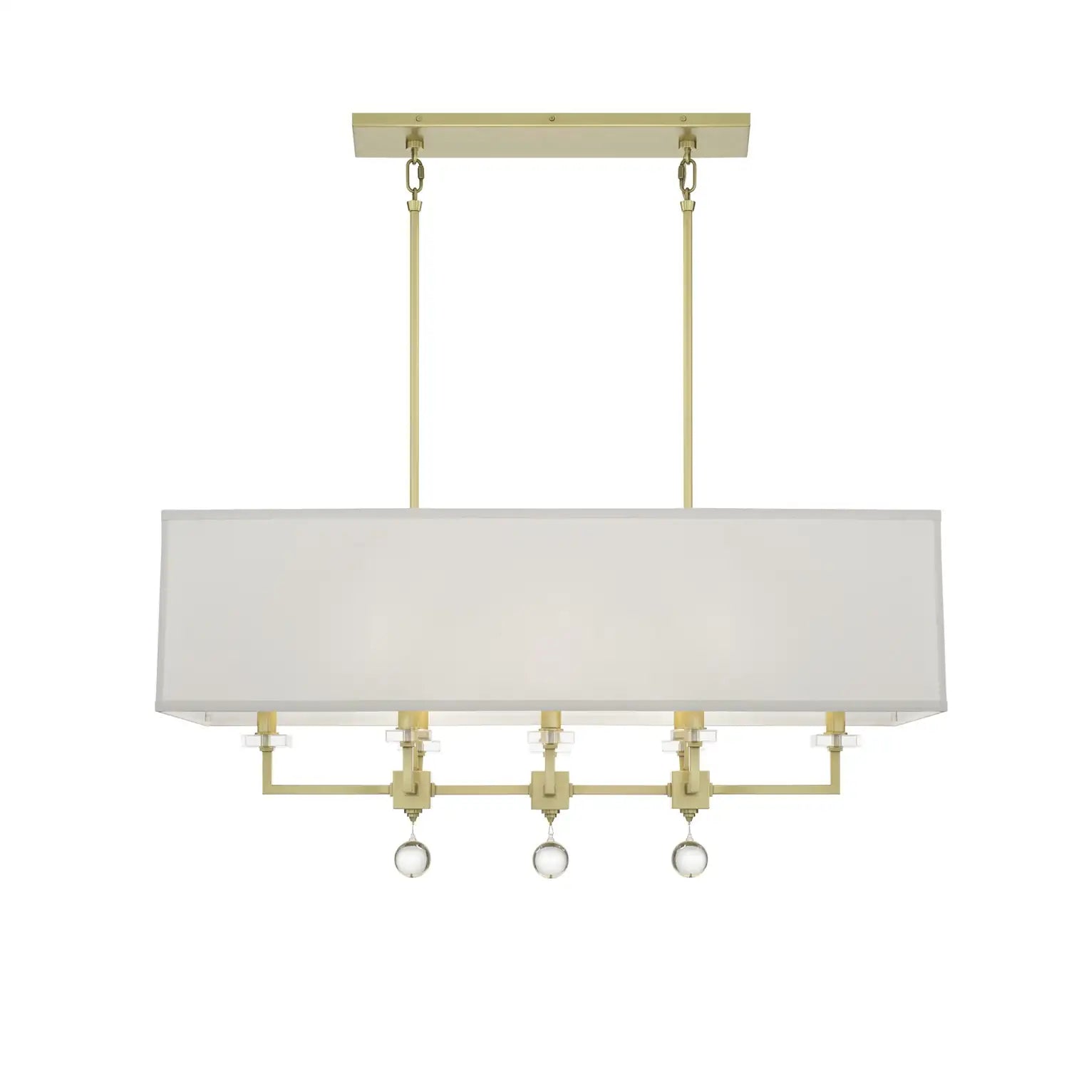 CRYSTORAMA, PAXTON LINEAR CHANDELIER, CHANDELIER LIGHT