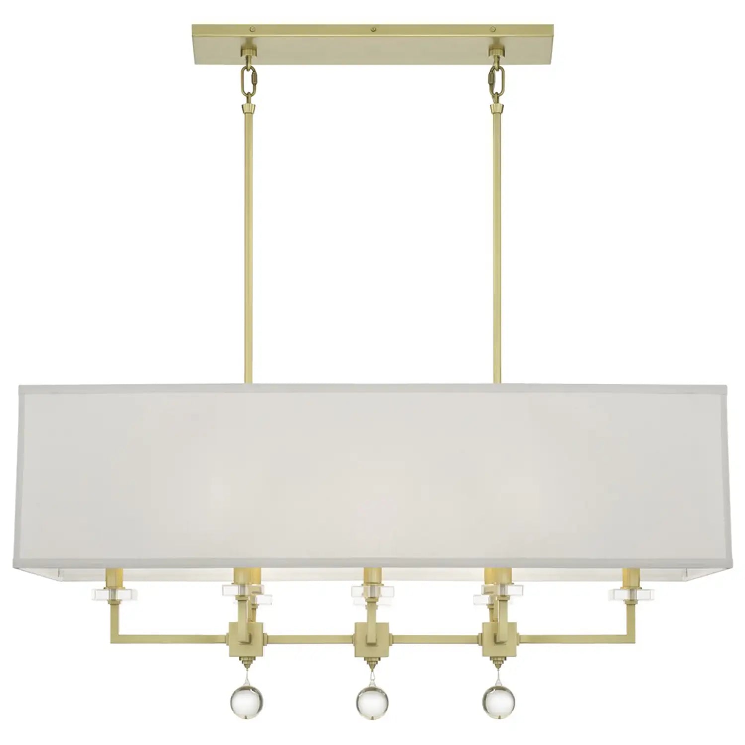 CRYSTORAMA, PAXTON LINEAR CHANDELIER, CHANDELIER LIGHT