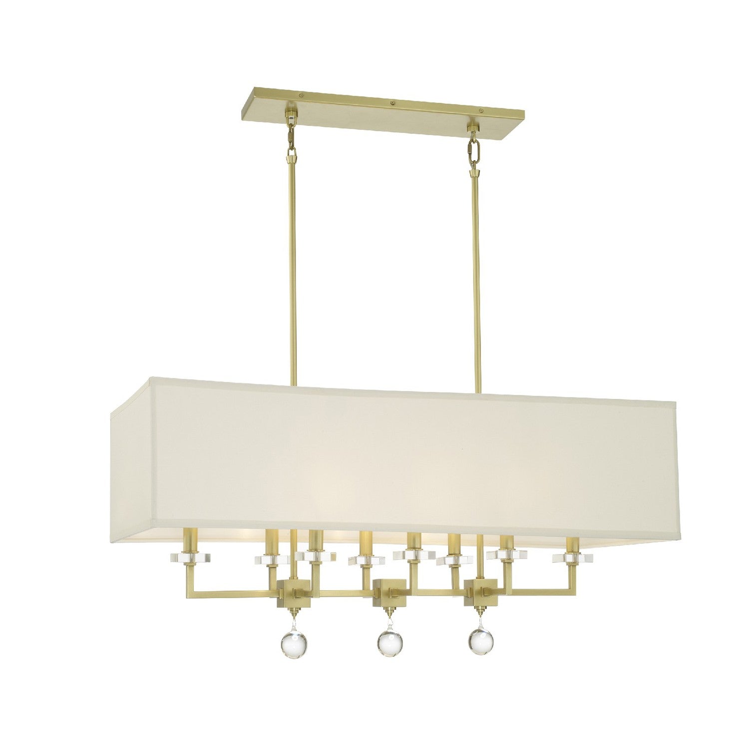 CRYSTORAMA, PAXTON LINEAR CHANDELIER, CHANDELIER LIGHT