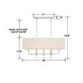 CRYSTORAMA, PAXTON LINEAR CHANDELIER, CHANDELIER LIGHT