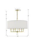 CRYSTORAMA, PAXTON CHANDELIER, CHANDELIER LIGHT