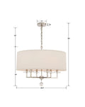 CRYSTORAMA, PAXTON CHANDELIER, CHANDELIER LIGHT