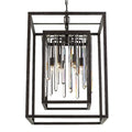 CRYSTORAMA, HOLLIS FORGED LANTERN CHANDELIER, CHANDELIER LIGHT