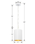 CRYSTORAMA, BRIAN PATRICK FLYNN ALSTON PENDANT, PENDANT LIGHT