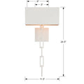 CRYSTORAMA, BRIAN PATRICK FLYNN ALSTON SCONCE, WALL SCONCES