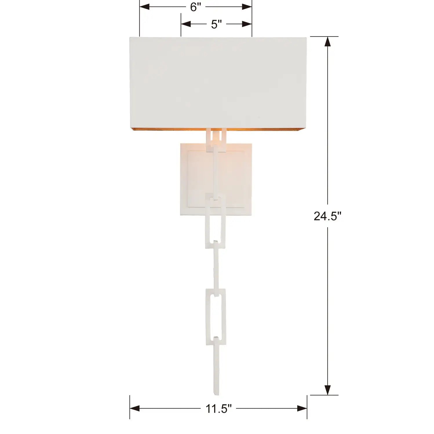 CRYSTORAMA, BRIAN PATRICK FLYNN ALSTON SCONCE, WALL SCONCES