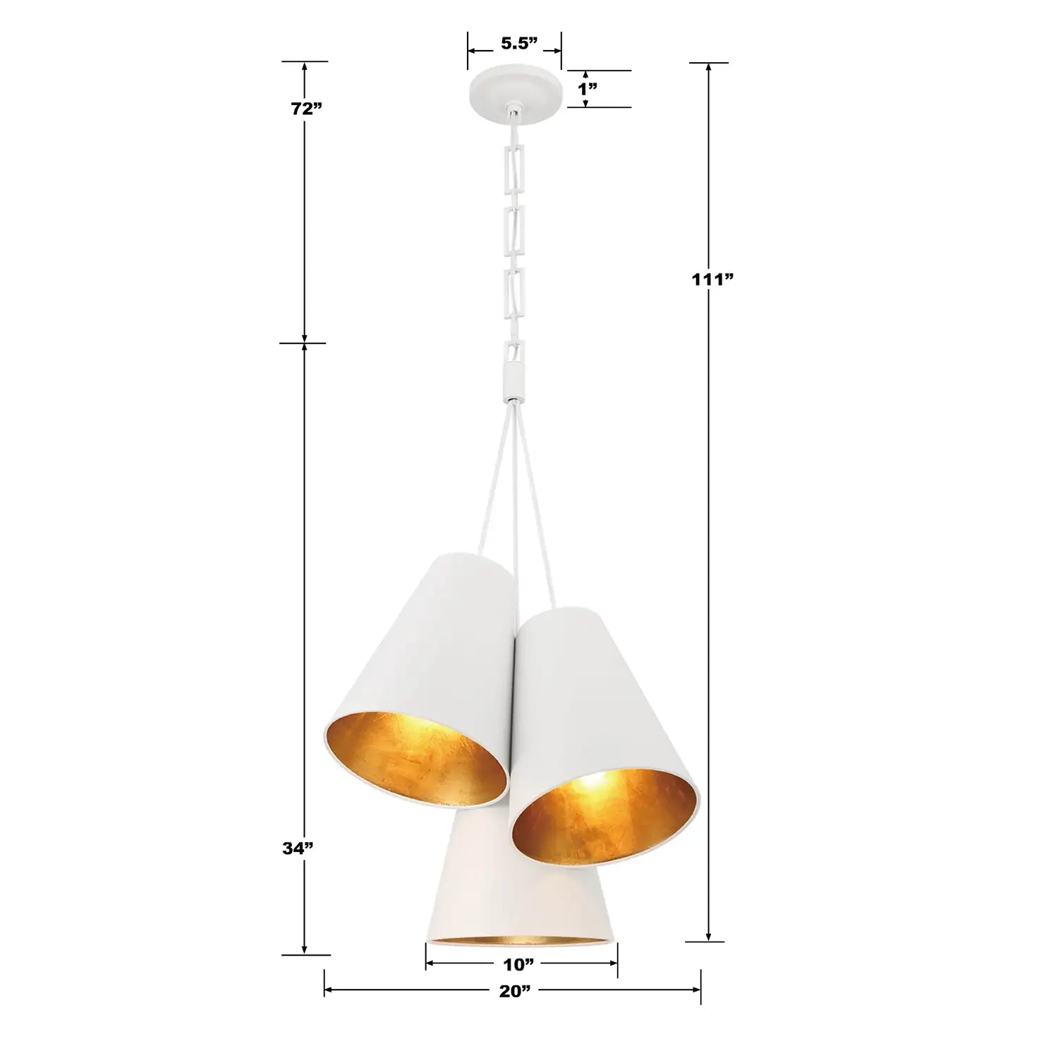 CRYSTORAMA, BRIAN PATRICK FLYNN ALSTON PENDANT, PENDANT LIGHT