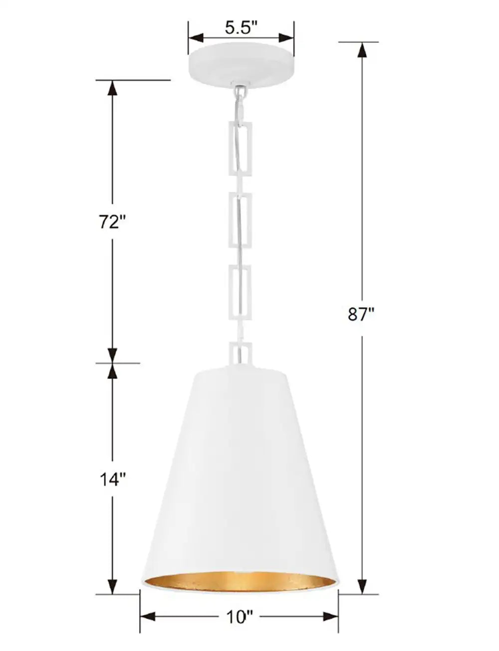 CRYSTORAMA, BRIAN PATRICK FLYNN ALSTON PENDANT, PENDANT LIGHT