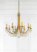 CRYSTORAMA, BRIDGEHAMPTON CHANDELIER, CHANDELIER LIGHT