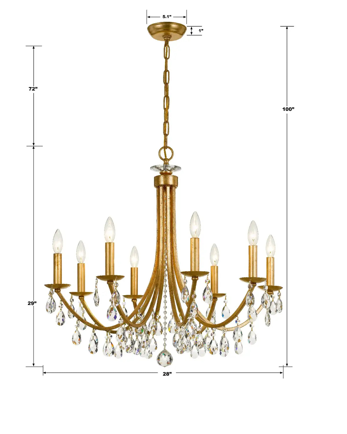 CRYSTORAMA, BRIDGEHAMPTON CHANDELIER, CHANDELIER LIGHT