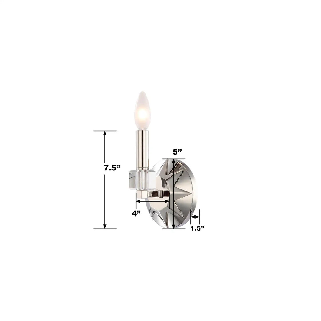 CRYSTORAMA, CARSON SCONCE, WALL SCONCES