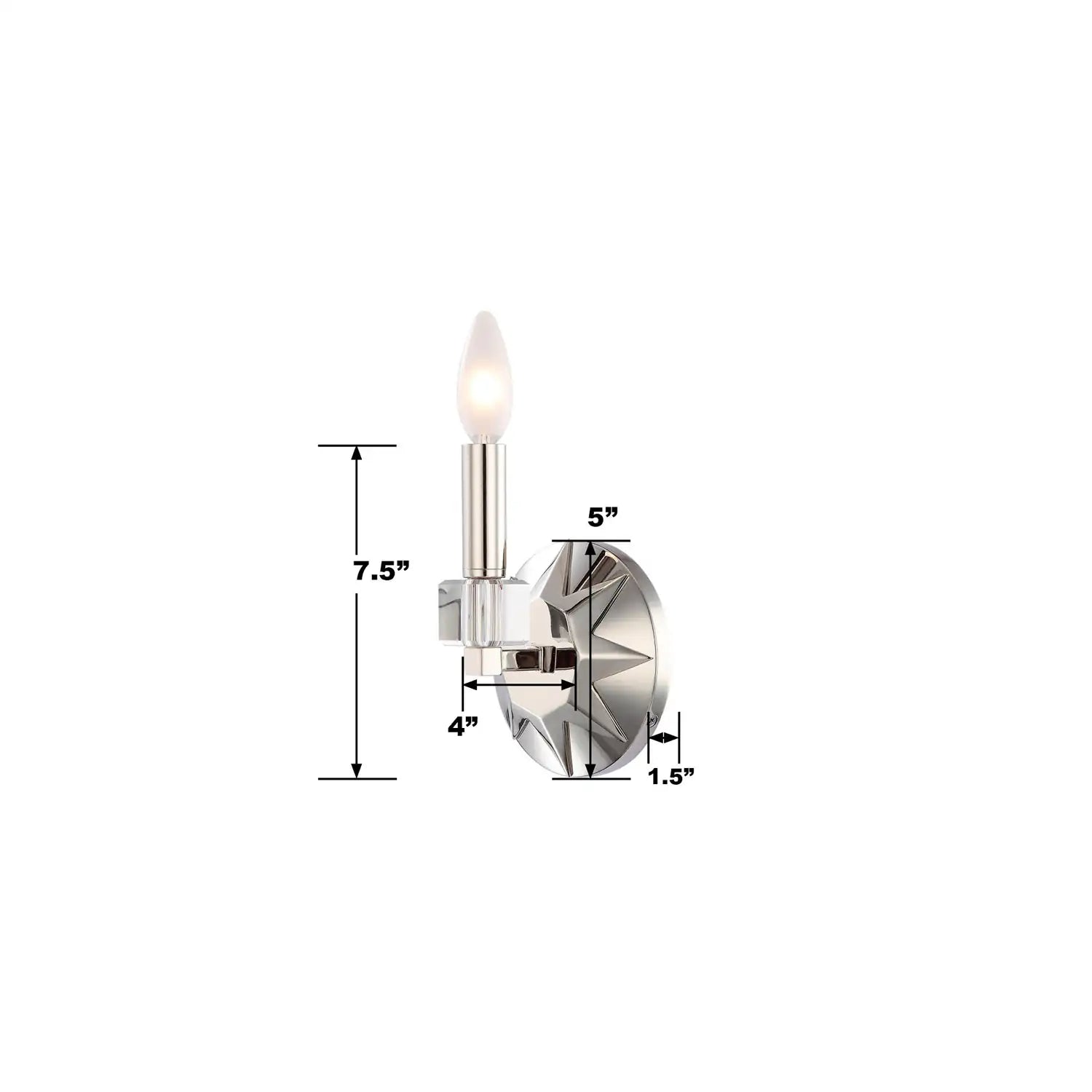 CRYSTORAMA, CARSON SCONCE, WALL SCONCES