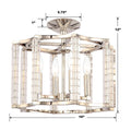 CRYSTORAMA, CARSON CONVERTIBLE SEMI FLUSH MOUNT, FLUSH MOUNT CEILING LIGHTS