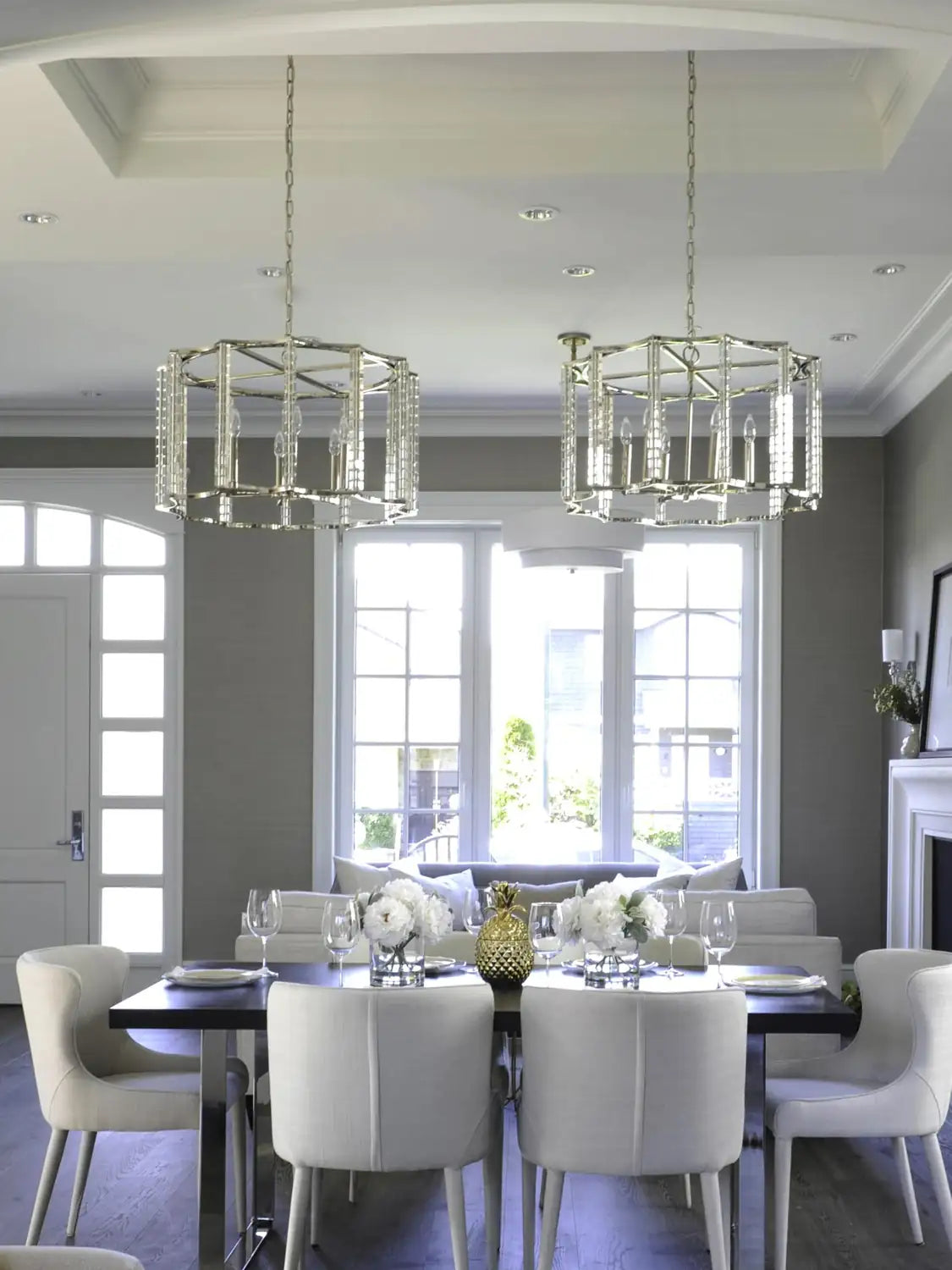 CRYSTORAMA, CARSON LANTERN CHANDELIER, CHANDELIER LIGHT