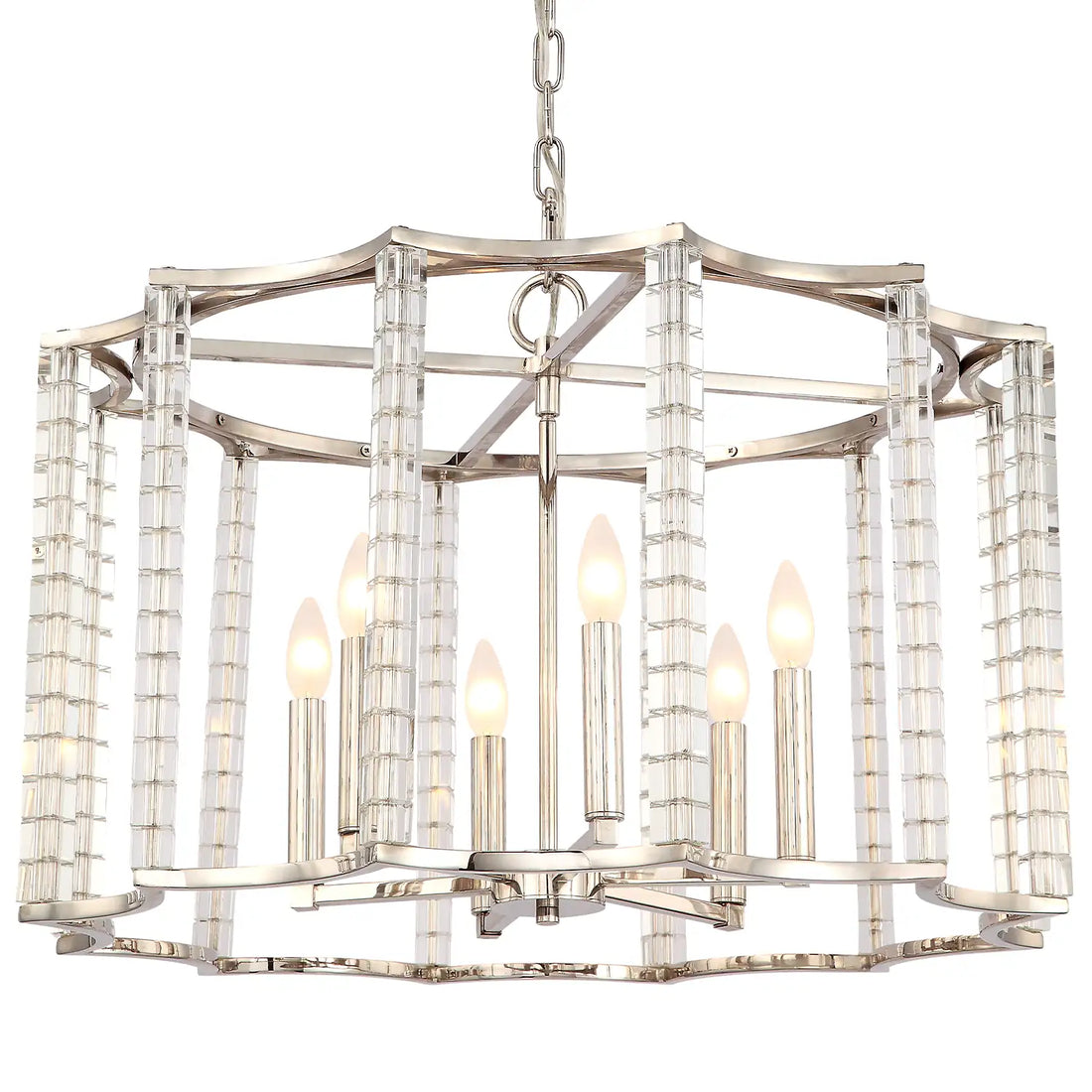 CRYSTORAMA, CARSON LANTERN CHANDELIER, CHANDELIER LIGHT