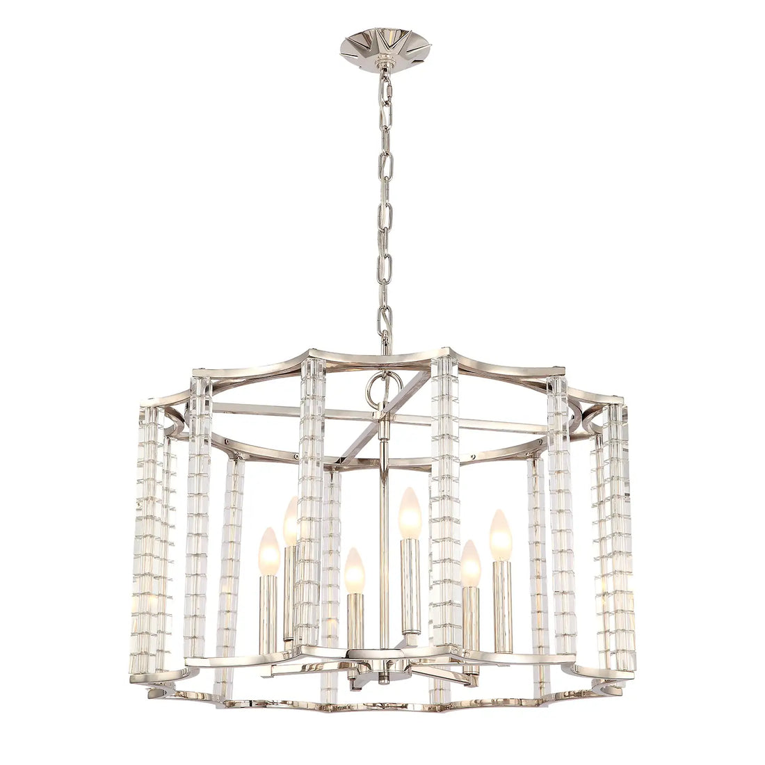 CRYSTORAMA, CARSON LANTERN CHANDELIER, CHANDELIER LIGHT