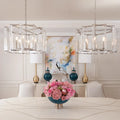 CRYSTORAMA, CARSON LANTERN CHANDELIER, CHANDELIER LIGHT