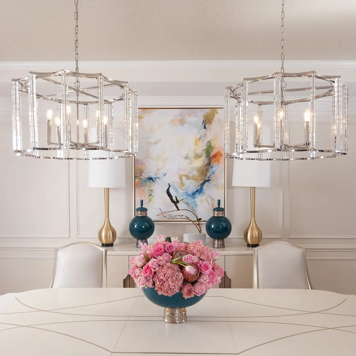 CRYSTORAMA, CARSON LANTERN CHANDELIER, CHANDELIER LIGHT