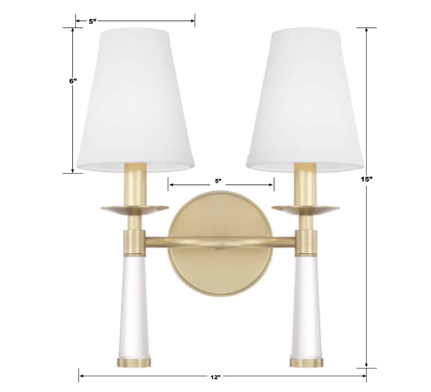 CRYSTORAMA, BAXTER SCONCE, WALL SCONCES