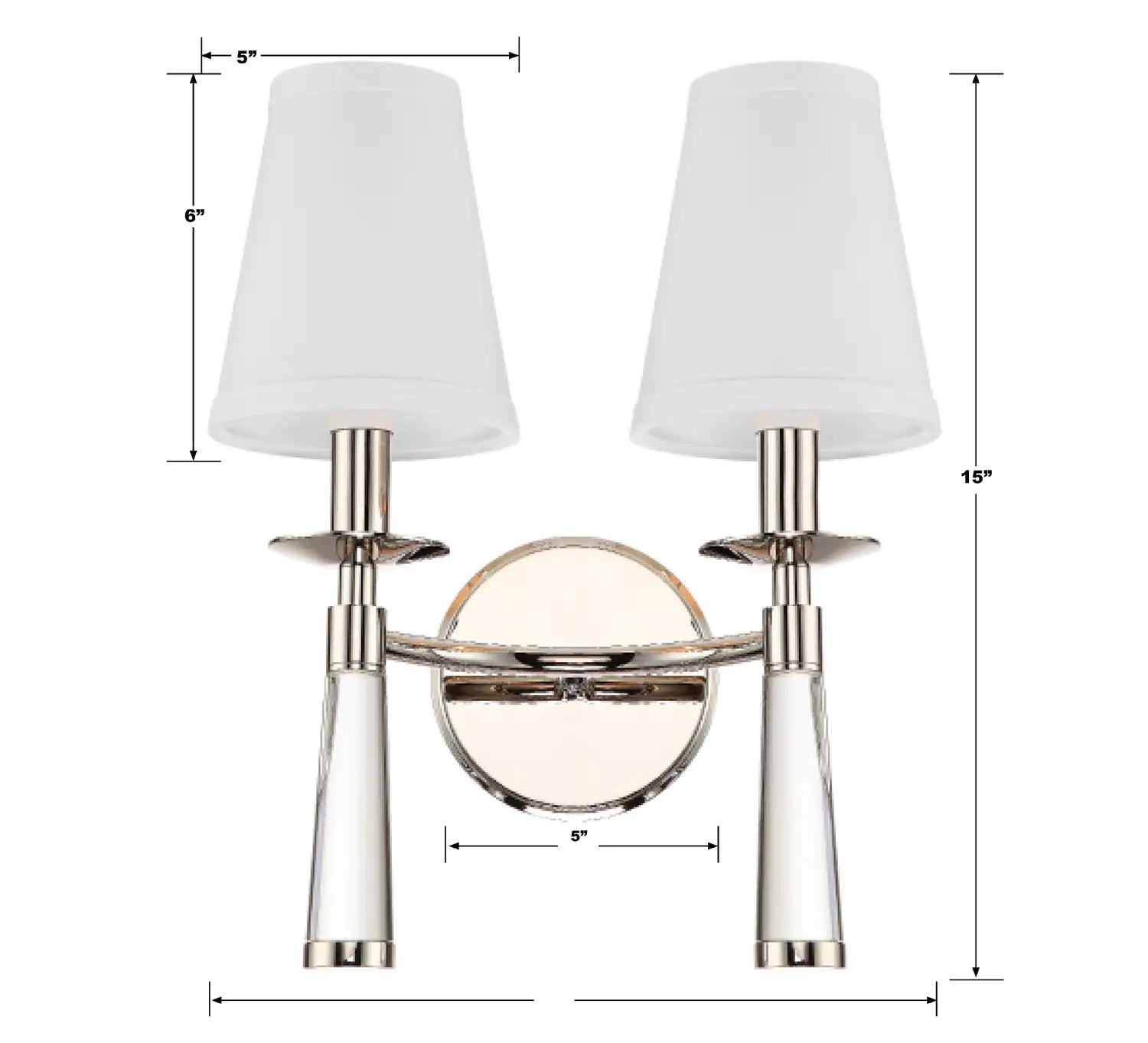 CRYSTORAMA, BAXTER SCONCE, WALL SCONCES