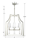 CRYSTORAMA, BAXTER LANTERN CHANDELIER, CHANDELIER LIGHT