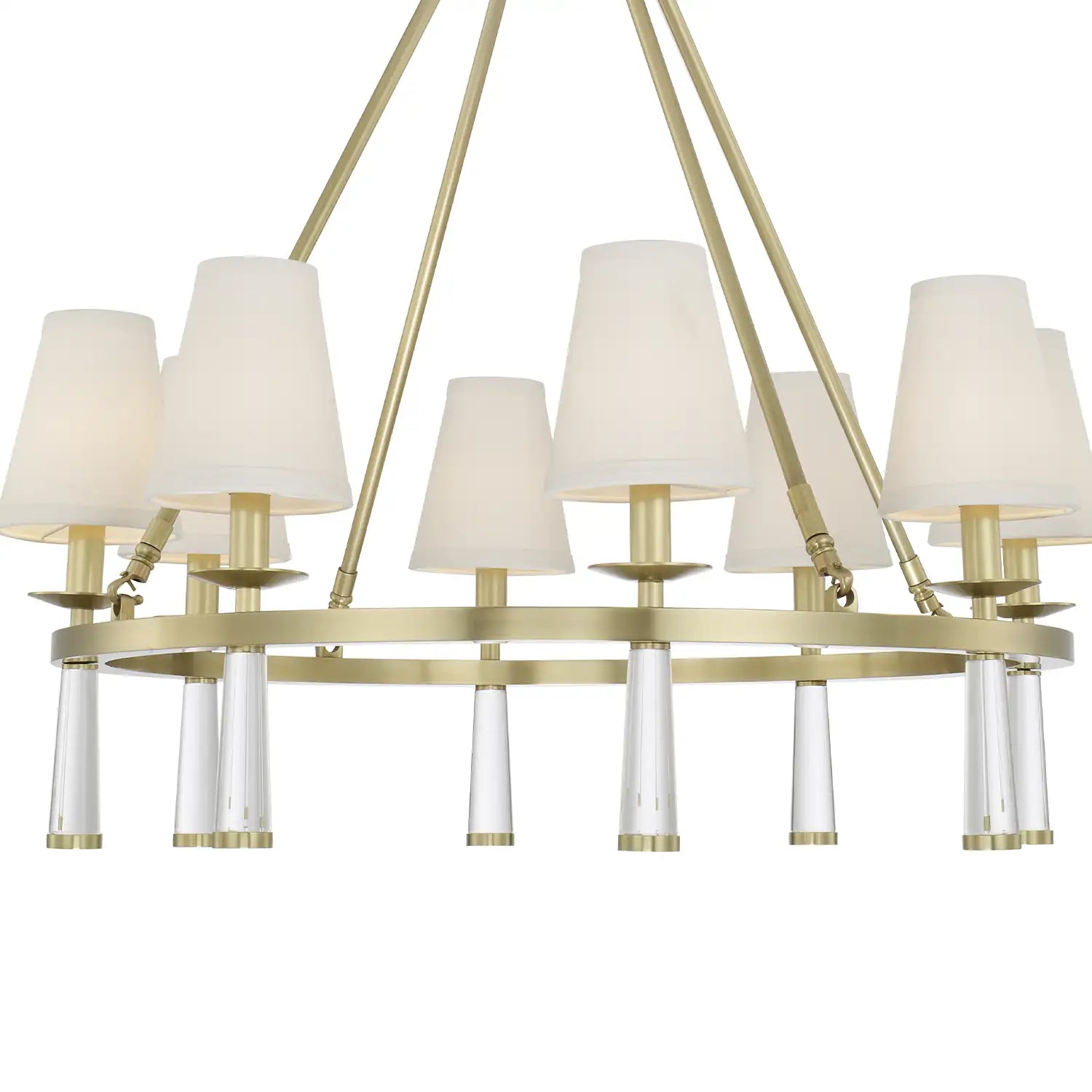 CRYSTORAMA, BAXTER CHANDELIER, CHANDELIER LIGHT