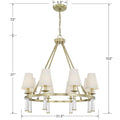 CRYSTORAMA, BAXTER CHANDELIER, CHANDELIER LIGHT