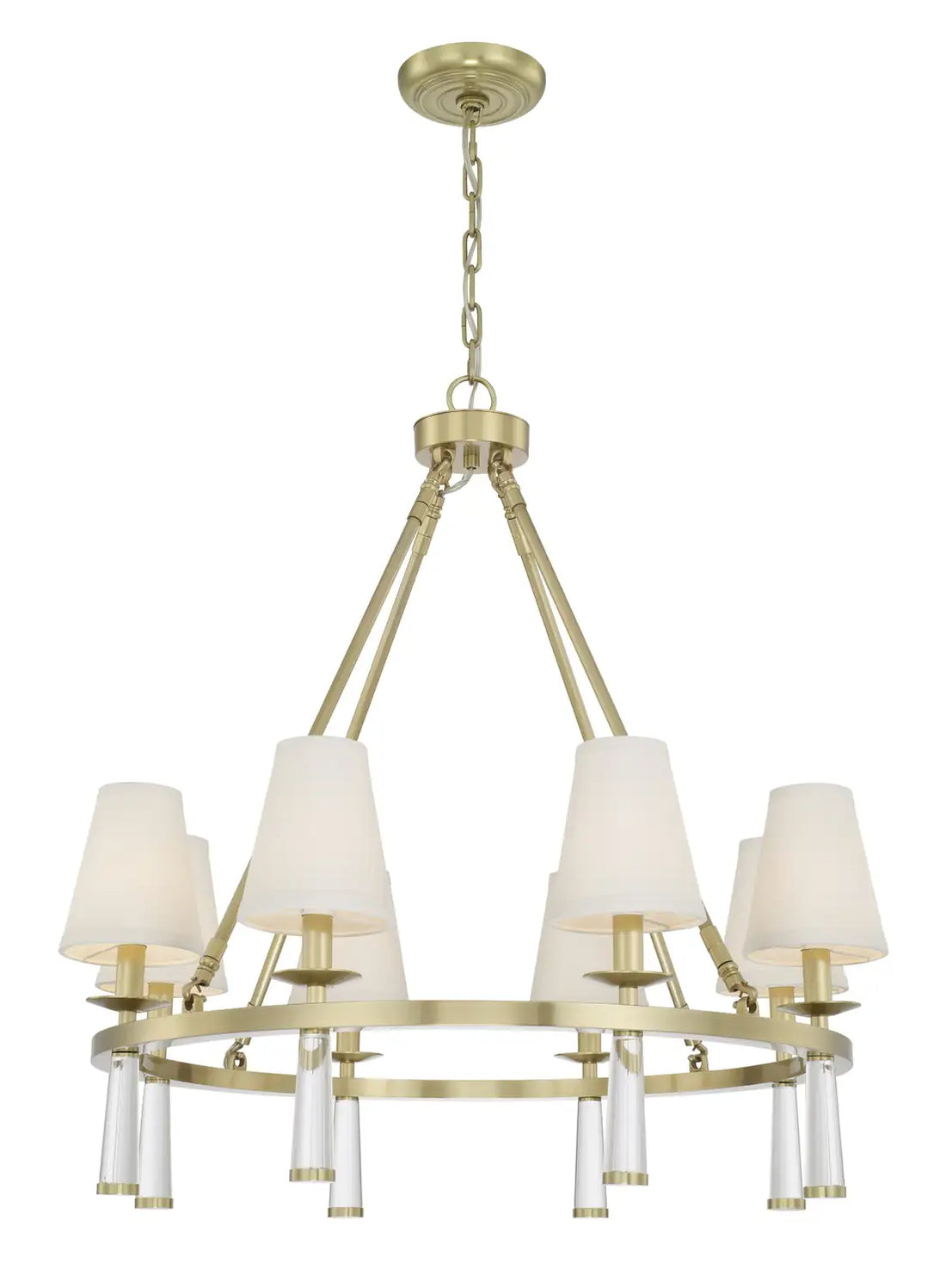 CRYSTORAMA, BAXTER CHANDELIER, CHANDELIER LIGHT